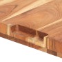 Tabla de cortar de madera maciza de acacia 60x40x4 cm