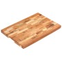 Tabla de cortar de madera maciza de acacia 60x40x4 cm