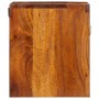 Armario de Noche Marrón 40 x 35 x 35 cm madera maciza de acacia