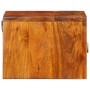 Armario de Noche Marrón 35 x 30 x 22 cm madera maciza de acacia