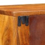 Armario de Noche Marrón 35 x 30 x 22 cm madera maciza de acacia