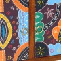 Banco para zapatos Multicolor 100 x 35 x 45 cm
