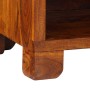 Mueble para teléfono con cajón Marrón 40 x 35 x 75 cm