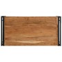Mesa de centro 100x50x35 cm madera maciza acacia
