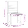 Gartenstühle 2 Stk. Douglasienholz 50x48x91,5 cm von vidaXL, Gartenstühle - Ref: Foro24-824030, Preis: 83,72 €, Rabatt: %