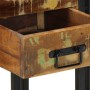 Armario de Noche 2 pcs 40 x 35 x 50 cm madera maciza reciclada