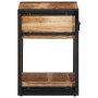 Armario de Noche Marrón 40 x 35 x 50 cm madera maciza de acacia