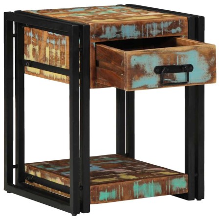 Armario de Noche 40 x 40 x 50 cm madera maciza reciclada