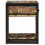 Armario de Noche 2 pcs 40 x 40 x 50 cm madera maciza reciclada