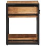 Armario de Noche Marrón 40 x 40 x 50 cm madera maciza de acacia