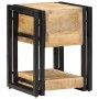 Armario de Noche Marrón 30 x 30 x 40 cm madera maciza de mango
