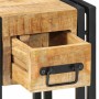 Armario de Noche 2 pcs 30 x 30 x 40 cm madera maciza de mango