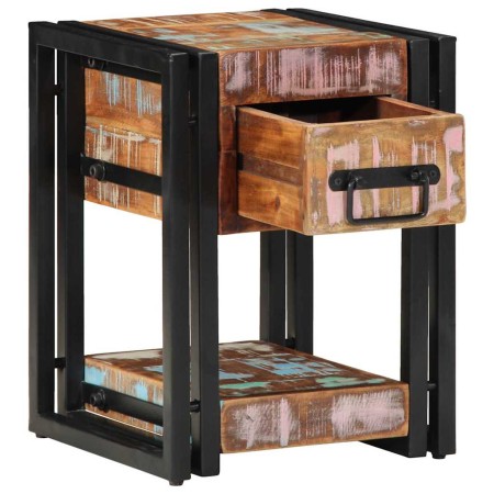 Armario de Noche 30 x 30 x 40 cm madera maciza reciclada