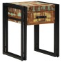 Mesa Auxiliar con cajón 40 x 40 x 50 cm madera maciza reciclada