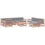 10-teiliges Gartenmöbel-Set mit Kissen aus Douglasienholz von vidaXL, Gartensets - Ref: Foro24-3186086, Preis: 876,98 €, Raba...