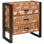 Vitrina Marrón 66 x 33 x 70 cm madera maciza reciclada