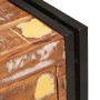 Vitrina Marrón 66 x 33 x 70 cm madera maciza reciclada