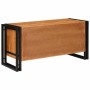 Armario para Zapatos con estante Marrón madera maciza de acacia