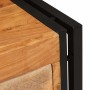Armario para Zapatos con estante Marrón madera maciza de acacia