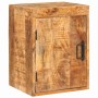 Mesa de Noche 2 pcs Marrón Madera de mango maciza