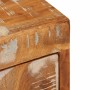 Mesa de Noche Marrón 35 x 33 x 48 cm madera sólida recuperada