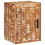 Mesa de Noche 2 pcs Marrón madera sólida recuperada