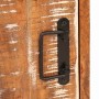 Mesa de Noche 2 pcs Marrón madera sólida recuperada