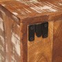Mesa de Noche 2 pcs Marrón madera sólida recuperada