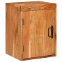 Mesa de Noche Marrón 35 x 33 x 48 cm Madera Sólida de Acacia