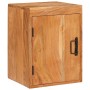 Mesa de Noche Marrón 35 x 33 x 48 cm Madera Sólida de Acacia