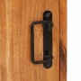 Mesa de Noche Marrón 35 x 33 x 48 cm Madera Sólida de Acacia