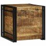 Caja de Almacenamiento 50 x 50 x 50 cm Madera de mango rugosa