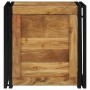 Caja de Almacenamiento 50 x 50 x 50 cm Madera maciza de Acacia