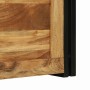 Caja de Almacenamiento 50 x 50 x 50 cm Madera maciza de Acacia
