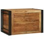 Caja de Almacenamiento 80 x 50 x 50 cm Madera de acacia