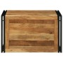 Caja de Almacenamiento 80 x 50 x 50 cm Madera de acacia