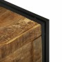 Caja de Almacenamiento 60 x 40 x 41 cm madera maciza de mango