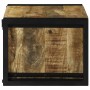 Estante de Vino 46 x 35 x 27.5 cm Madera maciza de Mango