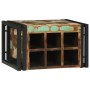 Estante de Vino 46 x 35 x 27.5 cm Madera maciza recuperada