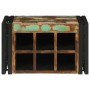Estante de Vino 46 x 35 x 27.5 cm Madera maciza recuperada