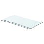 Estantes 2 unidades panel de vidrio transparente 60x25 cm en Estantes y estanterías | Comprar online en Foro24