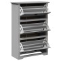 Zapatero BODO gris 80x35x118 cm