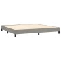 Boxspringbett mit Matratze und hellgrauem LED-Samt 200x200 cm von vidaXL, Betten und Lattenroste - Ref: Foro24-3134363, Preis...
