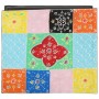 Armario de Noche con cajón 2 pcs Multicolor 40 x 35 x 45 cm