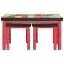 Mesa Nido Marrón 38 x 38 x 41.5 cm Madera maciza de Mango