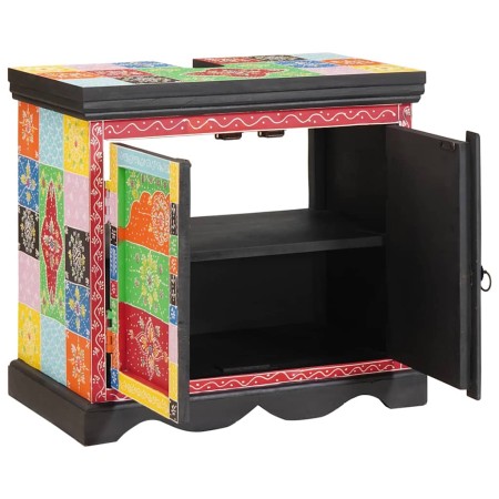Mueble de lavabo con puerta 60 x 35 x 55 cm