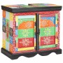 Mueble de lavabo con puerta 60 x 35 x 55 cm