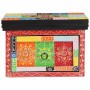 Armario de Noche con cajón 2 pcs Multicolor 40 x 30 x 28 cm