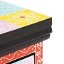 Armario de Noche con cajón 2 pcs Multicolor 40 x 30 x 28 cm