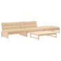 Juego de muebles de jardín 4 piezas y cojines madera maciza de vidaXL, Conjuntos de jardín - Ref: Foro24-3186109, Precio: 587...